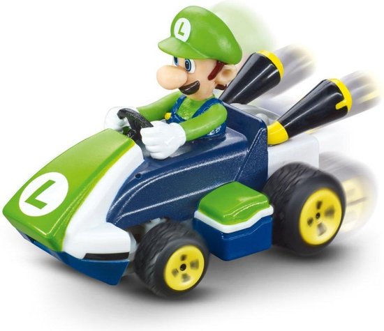 Carrera GO!!! Nintendo Mario Kart 8 - Luigi - Racebaanauto | bol.com