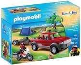 PLAYMOBIL Family Fun Pick-Up truck adventure -70116