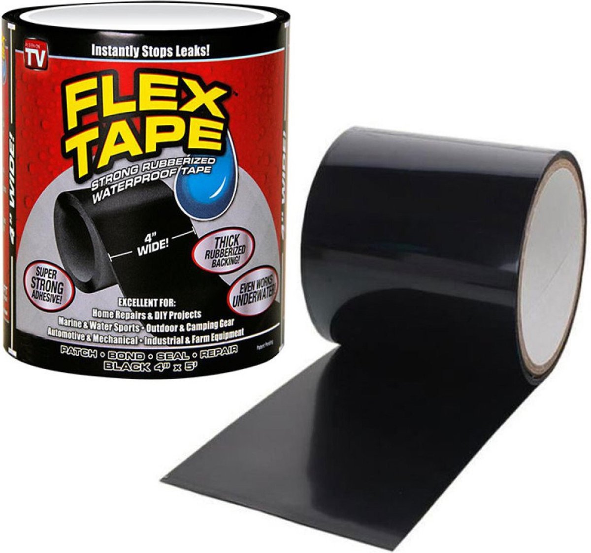 Jimator Tape - Tape - tape - Flex - Plakband - Waterdicht - Onder tape bol.com