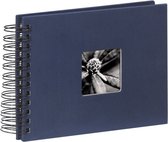 Hama Fine Art spiraal blauw 24x17 50 zwarte pagina's 90152