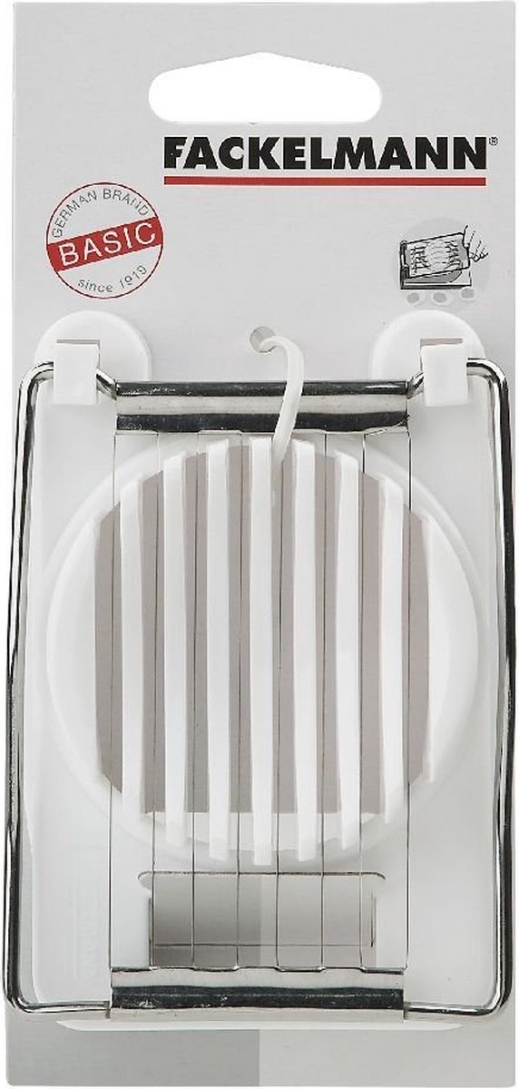 Fackelmann Basic Eisnijder 11X8 Cm Wit Pp/Rvs van Fackelmann — afbeelding 2