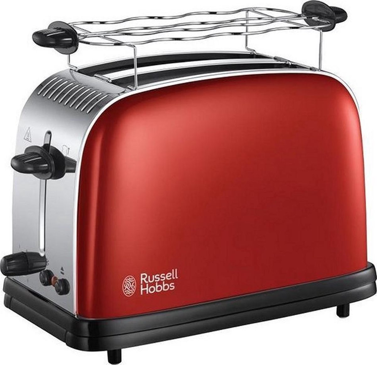 Russell Hobbs 23330-56 Colours Plus+ - Broodrooster - Rood - Russell Hobbs