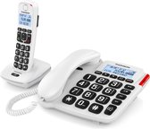 Thomson Serea Comby - Single DECT telefoon en vaste telefoon - Antwoordapparaat - Wit