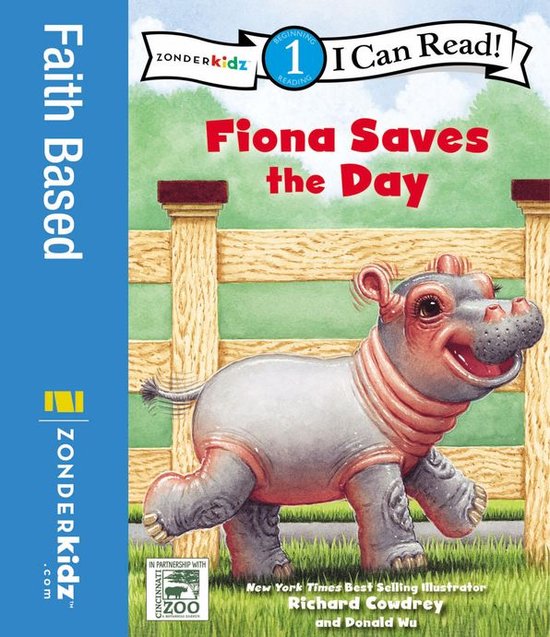 I Can Read! / A Fiona the Hippo Book 1 - Fiona Saves the Day - cover