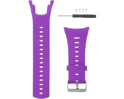 Horloge Band Geschikt Voor Suunto Ambit/2/2S/3/ Run/Sport/Peak - Armband / Polsband / Strap Bandje / Sportband - Paars Horloge Band Geschikt Voor Suunto Ambit/2/2S/3/ Run/Sport/Peak - Armband / Polsband / Strap Bandje / Sportband - Paars