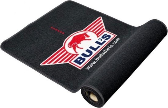 Bull's Carpet Dartmat 300x65 cm zwart met zwarte stik van Bull's — afbeelding 3