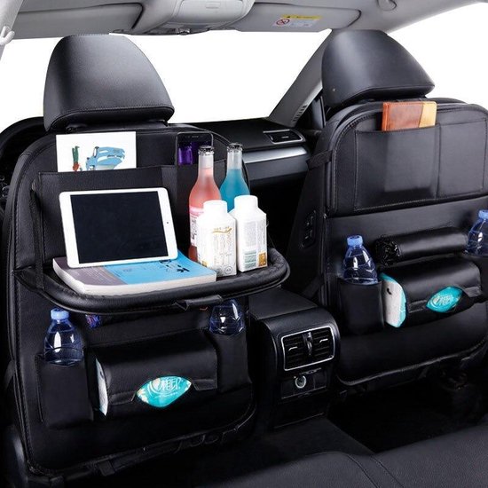Luxe Autostoel Rugleuning Opbergtas voor iPad en opslag voor dranken,Fijn  voor... | bol.com
