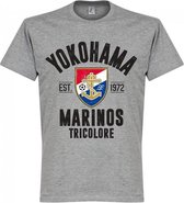 Yokohama Marinos Established T-Shirt - Grijs - S