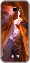 6F hoesje - geschikt voor Samsung Galaxy J4 Plus -  Transparant TPU Case - Sunray Canyon #ffffff