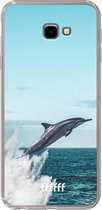 6F hoesje - geschikt voor Samsung Galaxy J4 Plus -  Transparant TPU Case - Dolphin #ffffff