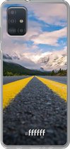 6F hoesje - geschikt voor Samsung Galaxy A52 - Transparant TPU Case - Road Ahead #ffffff