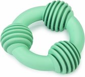 Beeztees Puppy Dental Ring - Hondenspeelgoed - Groen - 8x8x3 cm