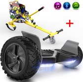 Evercross Challenger Hoverboard 8.5 Inch | 700W | Bluetooth Speaker | Zwart + Hoverkart Camouflage