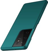 shieldcase slim case geschikt voor Samsung galaxy s21 ultra - groen