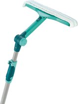 Bol.com Leifheit raamwisser 3in1 - met telescoopsteel en draaiknop (110-190 cm) - 32 cm wisbreedte - click system aanbieding