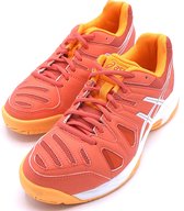 Asics Gel-Game 5 (GS) Tennisschoenen - Maat 38 - Unisex - roze/wit/oranje
