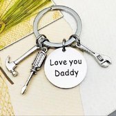 Sleutelhanger daddy - Vaderdag - Kado voor vader