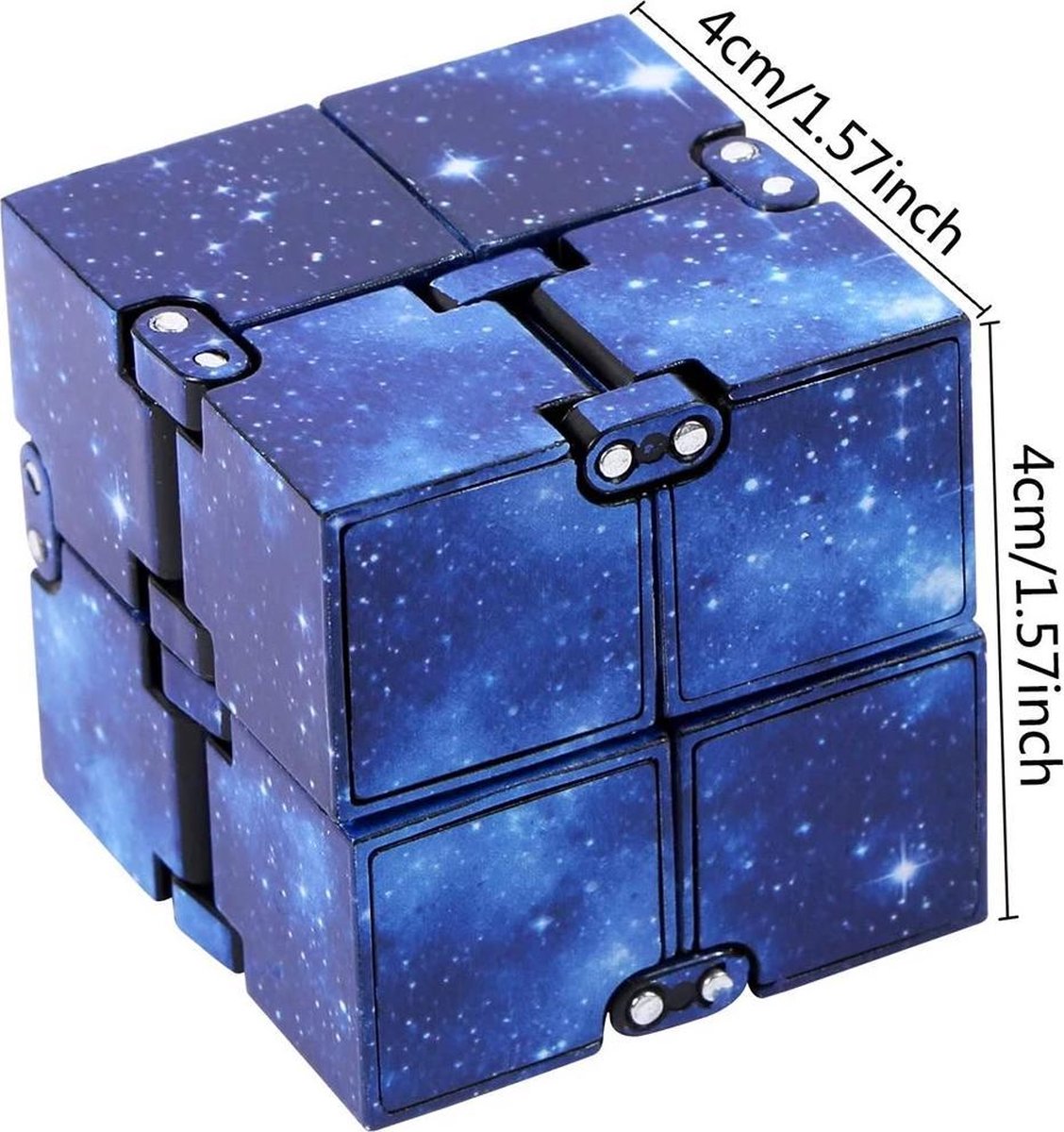 Infinity Cube Space Fidget voor de sterrenteller
