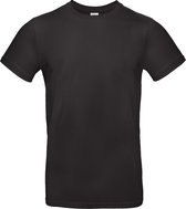 B en C - Zwarte T-Shirt -190 gram - 3 pack -XL