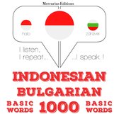1000 kata-kata penting di Bulgaria