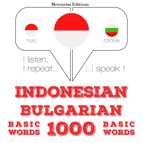 1000 kata-kata penting di Bulgaria - cover