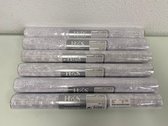Hobby-decoratie object: Sierlijke Rollen stof met patroon (Sneeuw/Sterren) - 6 Rollen