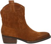 PS Poelman Westernlaars  Bruin/Cognac