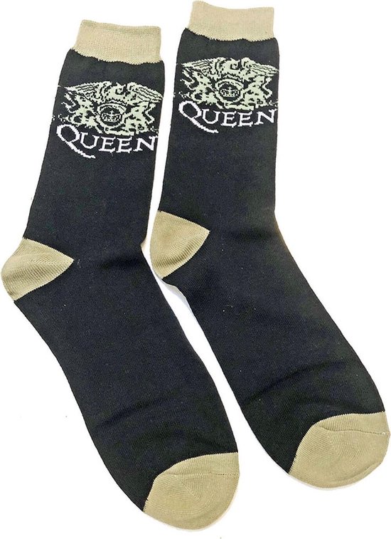 Queen Sokken Crest Zwart | bol.com