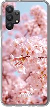 6F hoesje - geschikt voor Samsung Galaxy A32 5G -  Transparant TPU Case - Cherry Blossom #ffffff