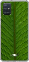 6F hoesje - geschikt voor Samsung Galaxy A52 - Transparant TPU Case - Unseen Green #ffffff