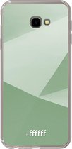 6F hoesje - geschikt voor Samsung Galaxy J4 Plus -  Transparant TPU Case - Fresh Geometric #ffffff
