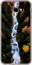 6F hoesje - geschikt voor Samsung Galaxy J4 Plus -  Transparant TPU Case - Forest River #ffffff