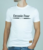 Kwaaie Peer T-Shirt Wit | Maat M
