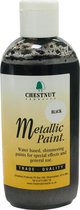 Chestnut Metallic Paint - Metallische Verf - Zwart - 100 ml