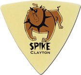 Clayton Spike sharp triangle plectrums 0.80 mm 12-pack