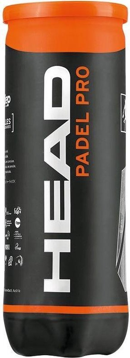 Head Padel Pro 3 Bal padel ballen Geel