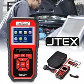 JTEX® Diagnosecomputer LIVE DATA - OBD2 - EOBD - CAN Handscanner - Diagnoseapparatuur - Motorstoring Codelezer - OBD scanner - Storing wissen