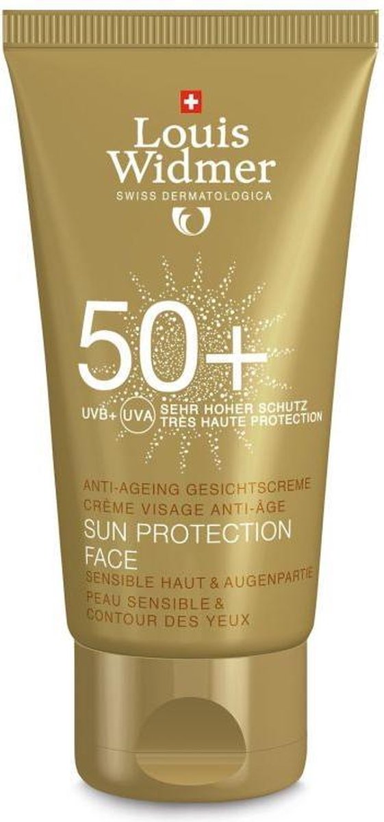 Louis Widmer Sun protection gezicht spf50 geparfumeerd