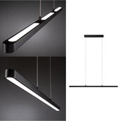 Lento hanglamp BLE LED 1 x 43W Tunable white zwart 230V softlak/aluminium/kunststof