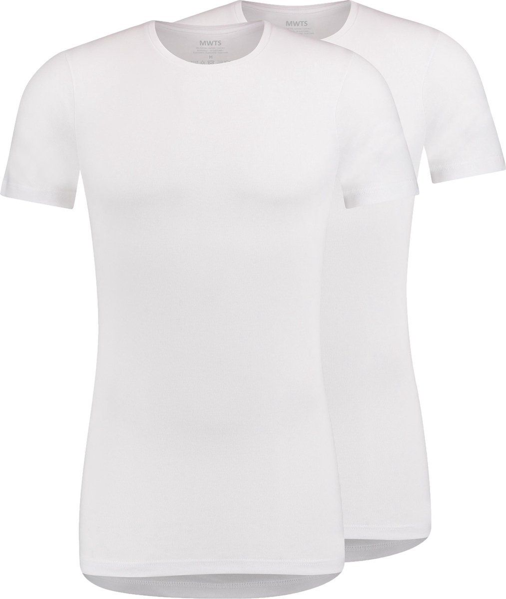 T-shirt ronde hals Prominent 2-Pack - M