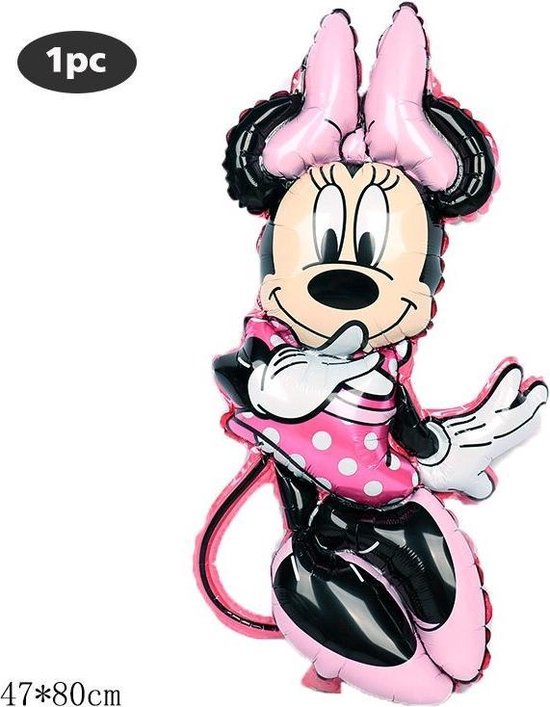 Disney Rouge Minnie Mouse SUPER forme feuille ballon anniversaire DECOR BALLON BALLON