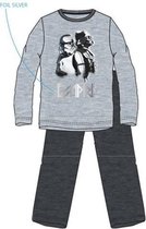 Star Wars heren pyjama Stormtrooper, grijs, maat XL