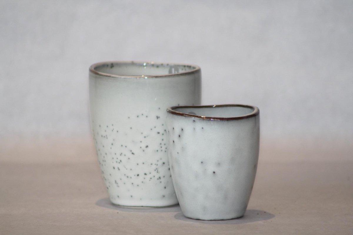 Broste Copenhagen Koffiemok Nordic Sand - Set van 4 - 25cl