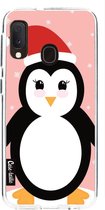 Casetastic Samsung Galaxy A20e (2019) Hoesje - Softcover Hoesje met Design - Pinguin Print