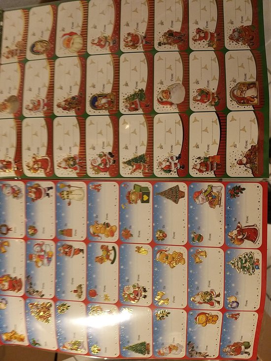 Buitensporig uitspraak ingewikkeld Kerst stickers - van voor stickers - assorti | bol.com