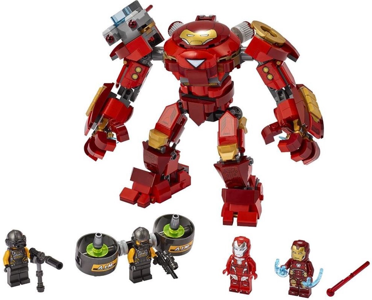 LEGO Marvel Avengers Iron Man Hulkbuster versus A.I.M. Agent - 76164 - LEGO