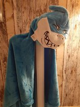 Kinder Fleece dekentje haai