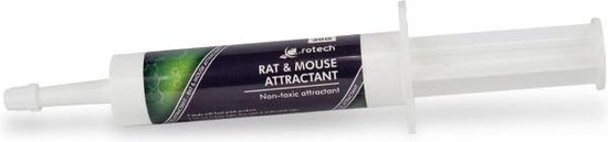 Pest Hunter Rotech rat en muis attractant - Lokstof voor muizen en ratten - muizen lokvoer voor klemmen - ratten lokvoer - lokvoer voor diervriendelijke muizenvallen - lokaas - non toxic lokstof -