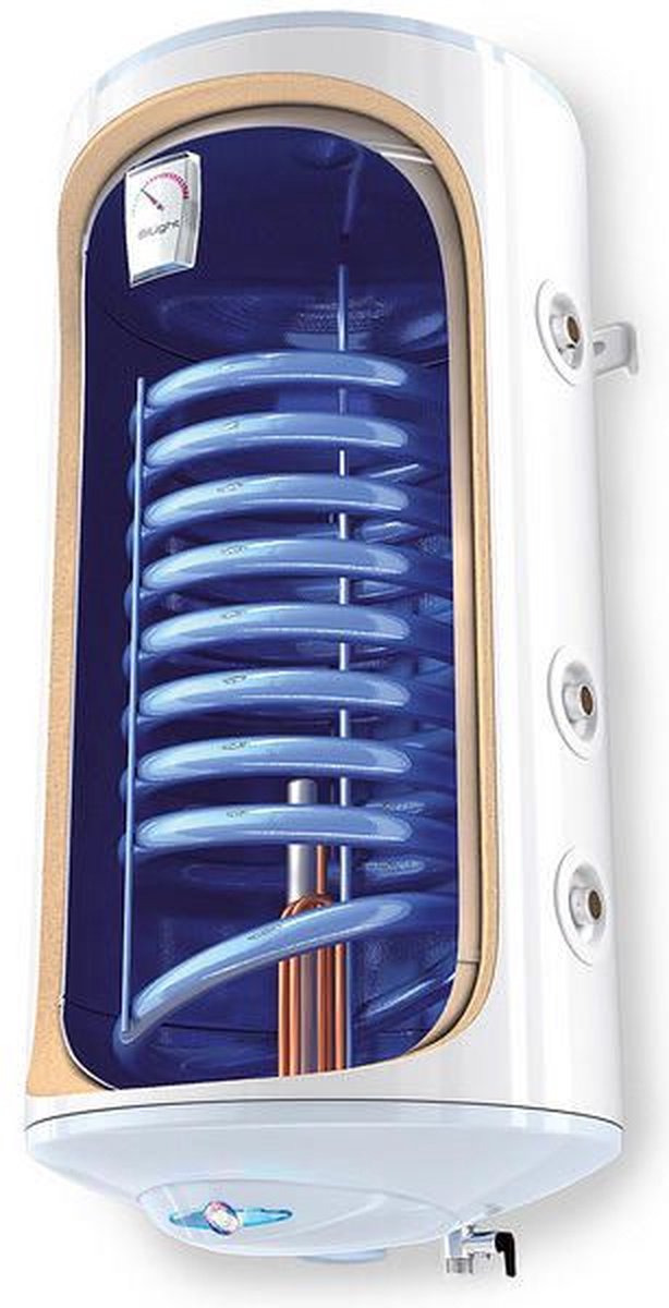 Tesy Elektriche Bi-Light boiler met warmtewisselaar voor alternatieve energie bron 120 liter