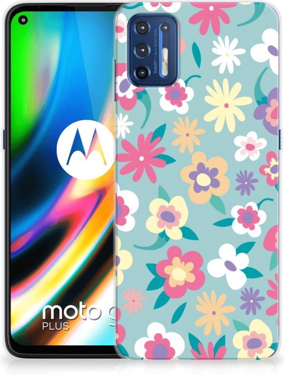 Motorola Moto G9 Plus TPU Case Flower Power